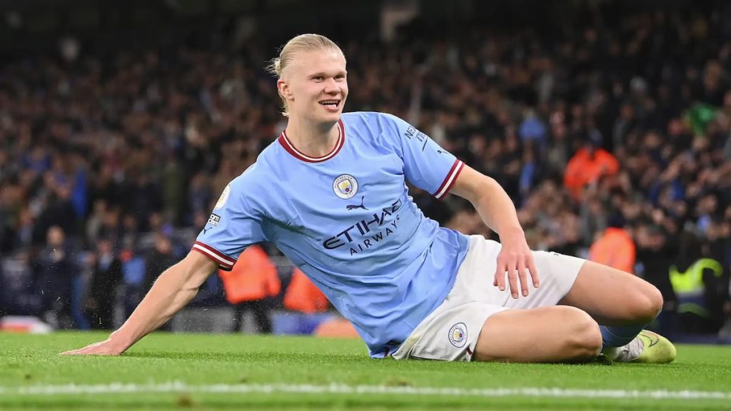 Dua Gol Haaland Warnai Kemenangan Telak Manchester City atas Bournemouth