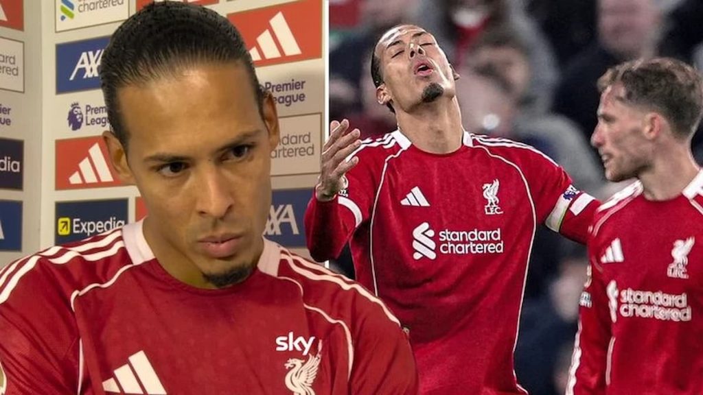 Virgil van Dijk Ngamuk Usai Liverpool Dipermalukan Nottingham Forest: Kritik Pedas untuk The Reds!