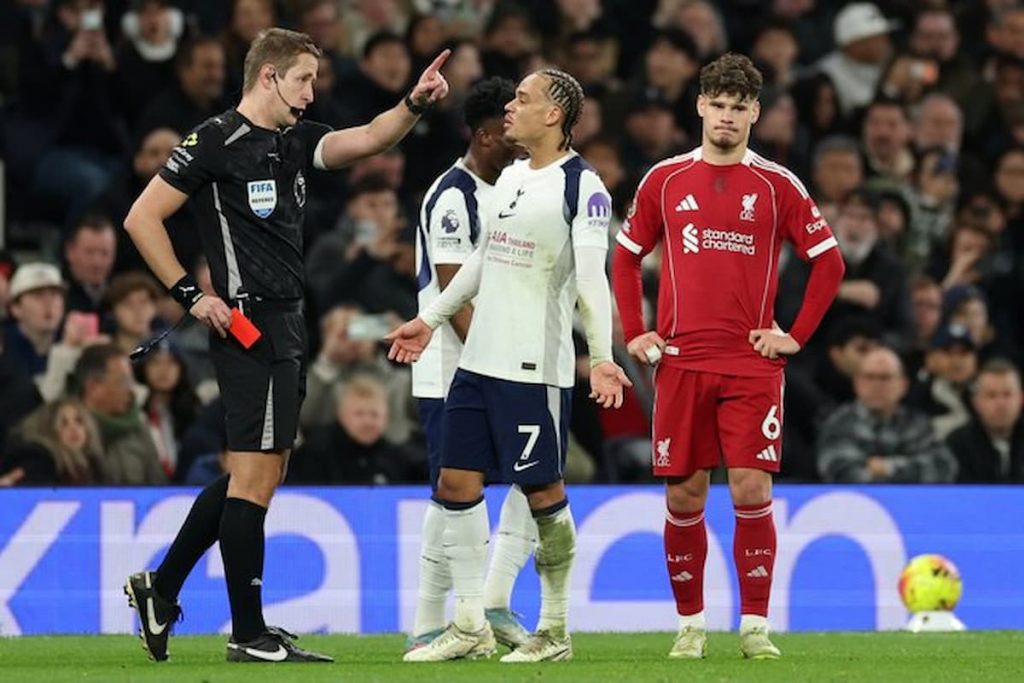 Hasil Tottenham vs Liverpool: The Reds Menang 2–1, Spurs Dua Kali Kartu Merah!
