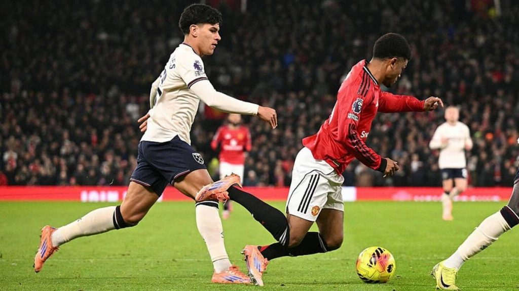 Hasil Man Utd vs West Ham: Gol Magassa Buyarkan Tiga Poin di Depan Mata Setan Merah