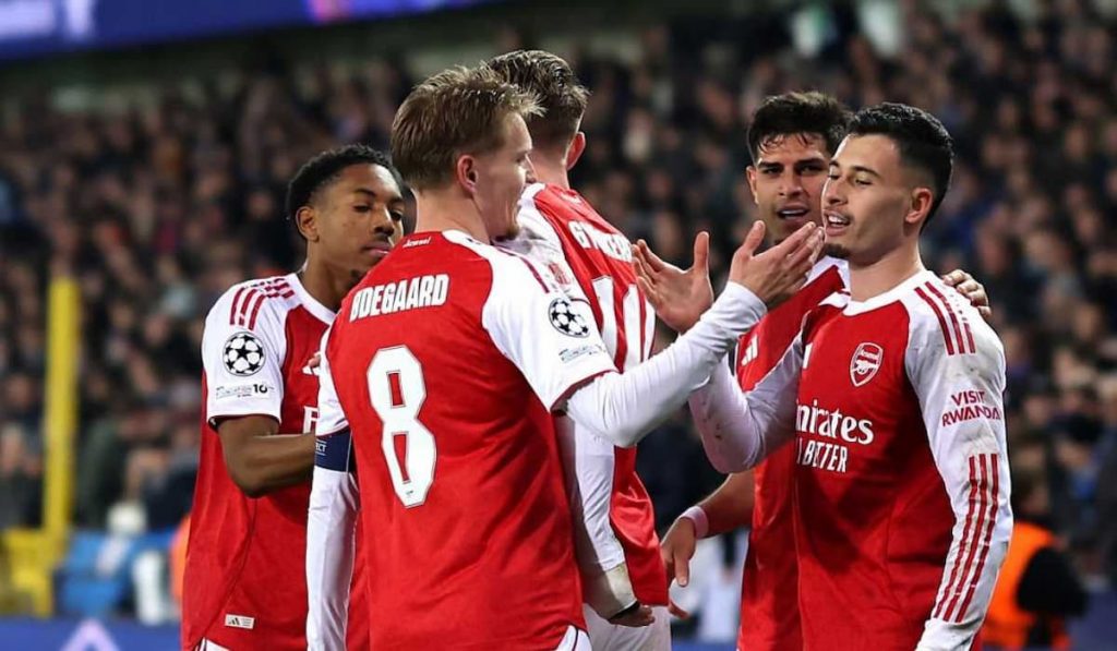 Arsenal Hajar Club Brugge 3-0 – Madueke Menyala, Gunners Sapu Bersih Grup Champions League