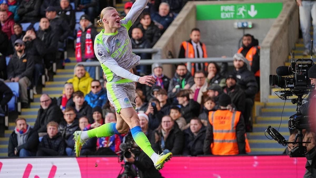 Man of the Match: Erling Haaland Bawa City Tetap Dekat Puncak Usai Tampil Gemilang di Selhurst Park