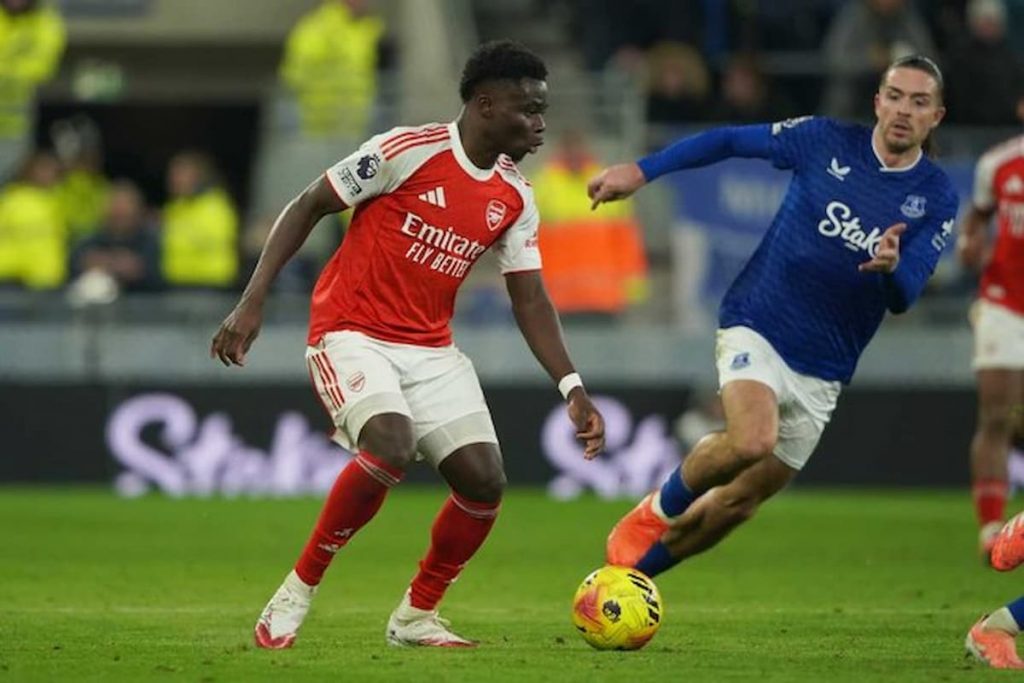 Man of the Match Everton vs Arsenal: Declan Rice, Penguasa Lini Tengah yang Tak Tergantikan