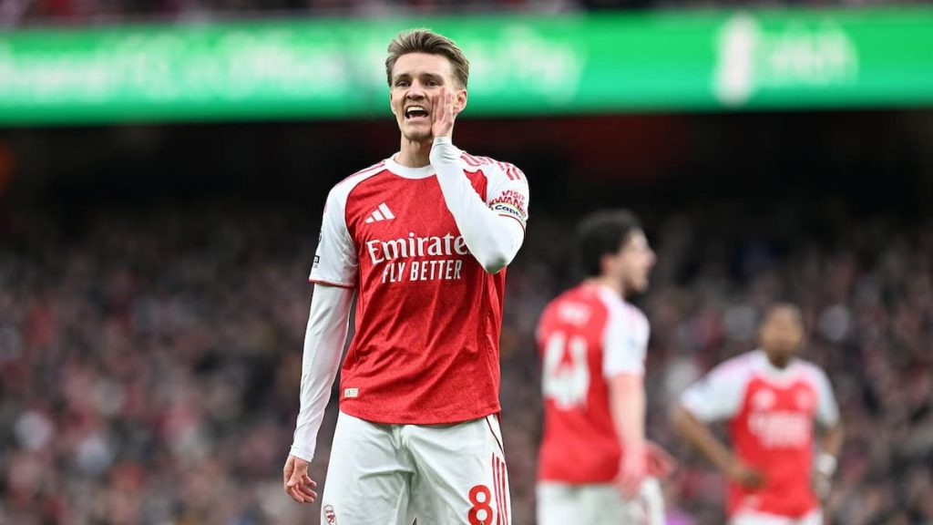 Man of the Match: Martin Odegaard Bawa Arsenal Rebut Posisi Puncak dengan Gol Krusial vs Brighton