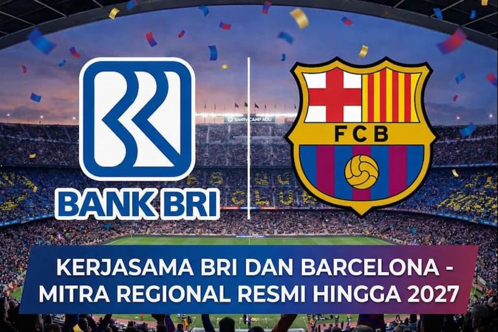 RESMI: BRI Jadi Sponsor Barcelona Hingga 2027