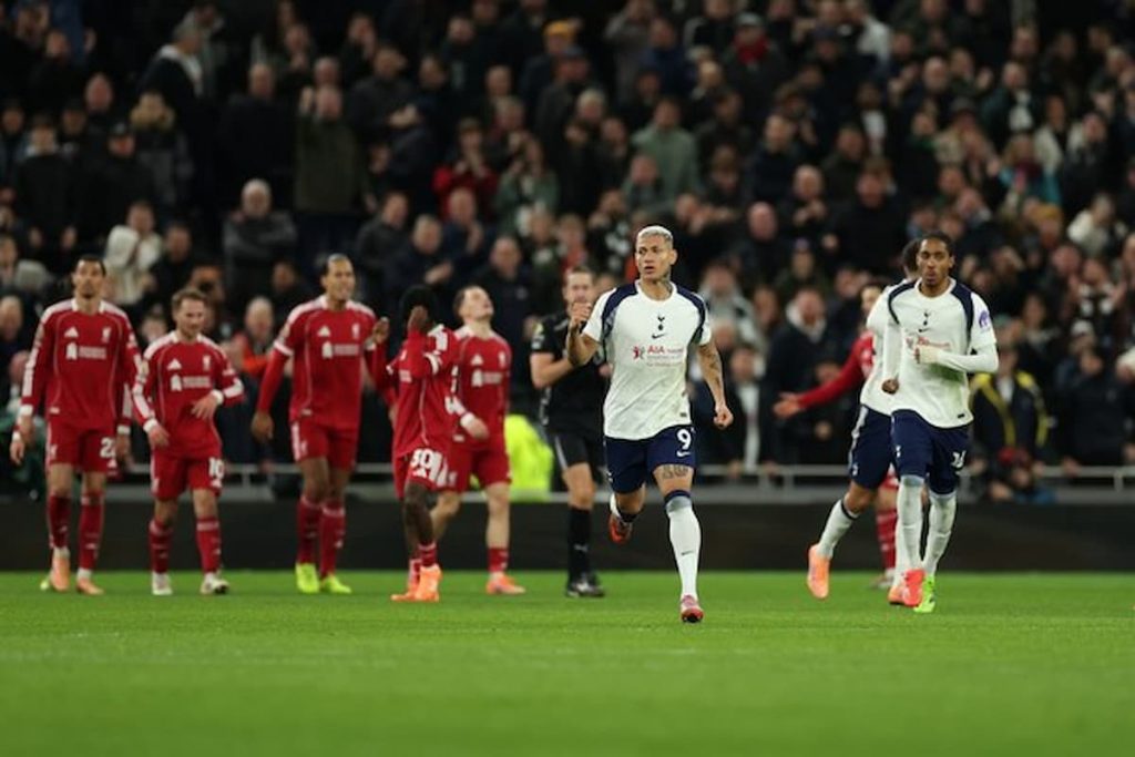 Hasil Tottenham vs Liverpool: The Reds Menang 2–1, Spurs Dua Kali Kartu Merah!